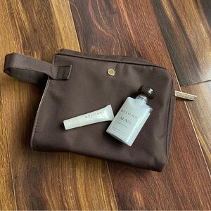 BVLGARI for Emirates First Class Airline Toiletries Bag Mini with Lotion